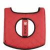 Züca Seat Cushion, Black/Red, sæde betræk