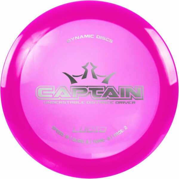 Dynamic Discs Lucid Captain pink