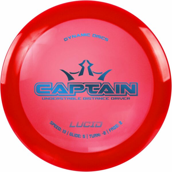 Dynamic Discs Lucid Captain red