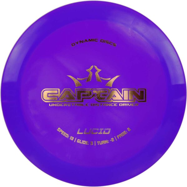 Dynamic Discs Lucid Captain purple