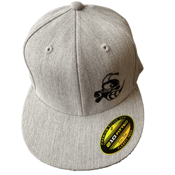 Discraft Flexfit Hat Buzzz 210 Fitted Gray Black Discraft Flexfit Hat Buzzz 210 Fitted Gray Black
