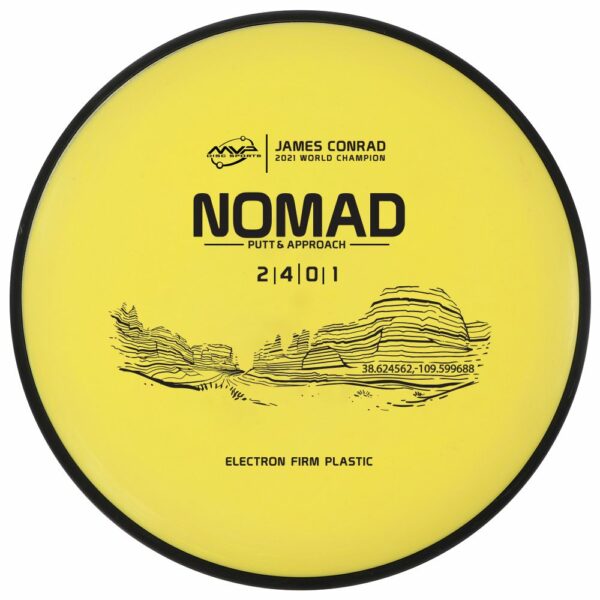 MVP Electron Firm Nomad gul MVP Electron Firm Nomad er verdensmesterens hårde udgave af sin super stabile putter