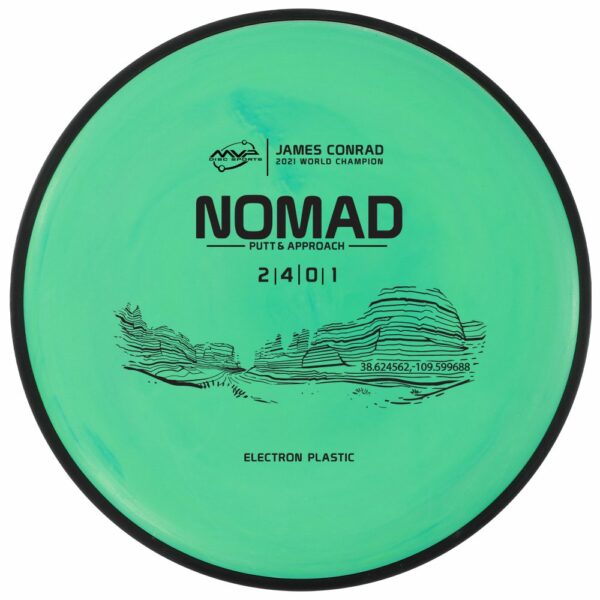 MVP electron nomad Conrad udgave grøn MVP electron nomad Conrad udgave er en flot udgave af james conrads nomad - måske inspireret af hans lange hår