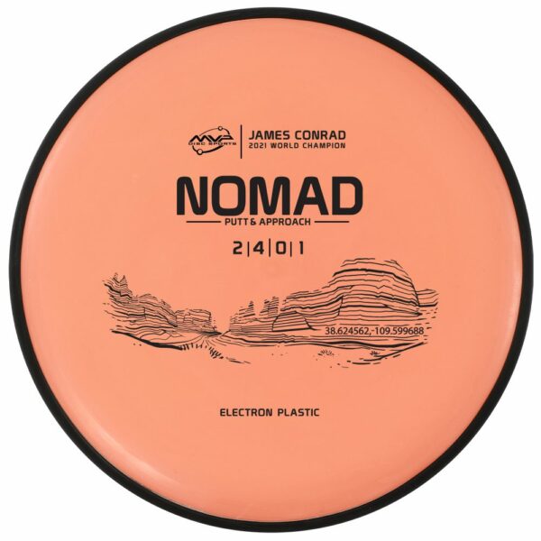 MVP electron nomad Conrad udgave orange MVP electron nomad Conrad udgave er en flot udgave af james conrads nomad - måske inspireret af hans lange hår