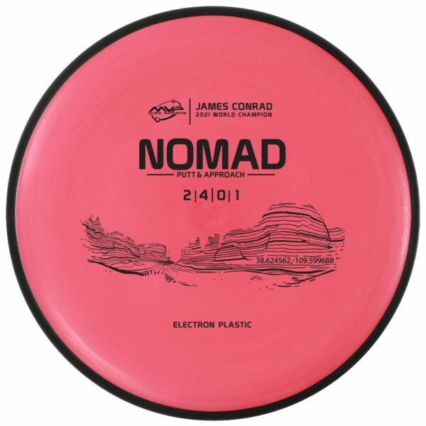 MVP electron nomad Conrad udgave red MVP electron nomad Conrad udgave er en flot udgave af james conrads nomad - måske inspireret af hans lange hår