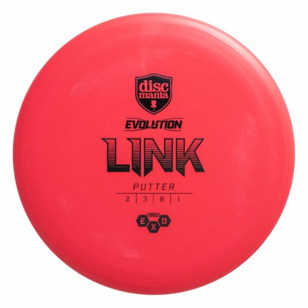 Evolution_Exo_Link_Hard_Red discmania putter evolution hard exo link red
