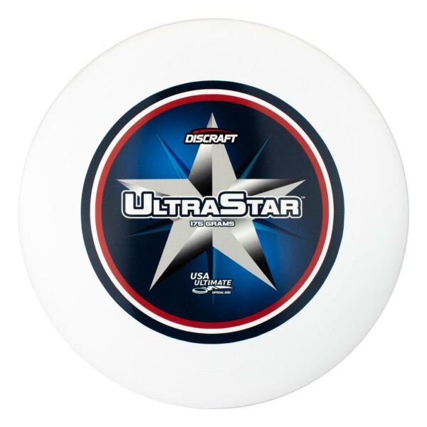Discraft Supercolor Ultrastar Center Print white
