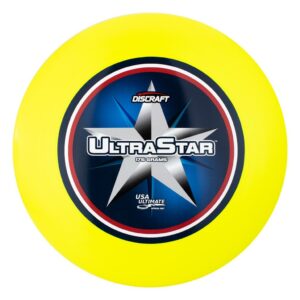 Discraft Supercolor Ultrastar Center Print yellow