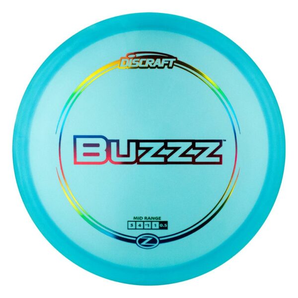 Discraft z Buzzz blue er en af verdens bedste midrange discs til disc golf.