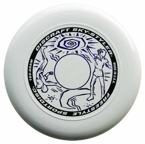 discraft ulitmate fresbee sky-styler white
