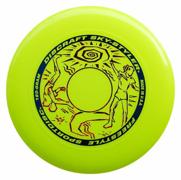 discraft ulitmate fresbee sky-styler green