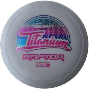 discraft titanium raptor blue