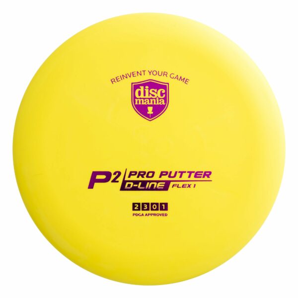 Discmania Originals D-line Flex 1 P2 yellow