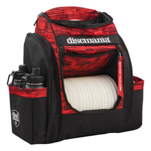 Discmania Fanatic Sky backpack red open front 2