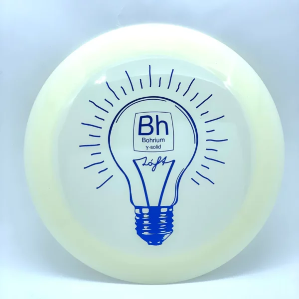 Løft Gama-Solid glow Bohrium blue stamp
