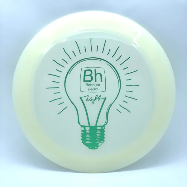 Løft Gama-Solid glow Bohrium green stamp