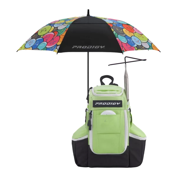 Prodigy Apex Backpack green with umbrella