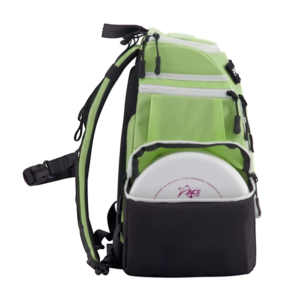 Prodigy Apex Backpack green side pocket putters