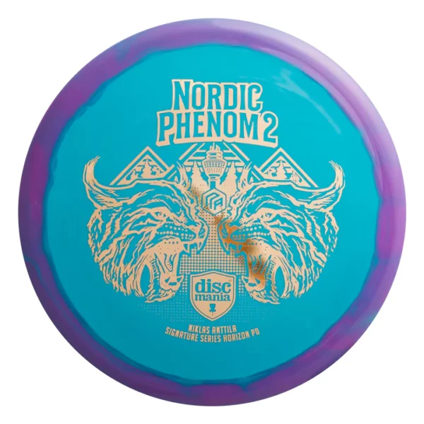 Discmania Horizon PD Nordic Phenom 2 Niklas Anttila Signature Series turkis Purple